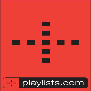 Playlists.com logo block artwork